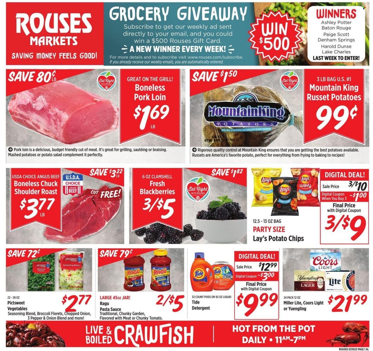 Rouses Markets (AL, LA, MS) Weekly Ad Flyer April 1 to April 8