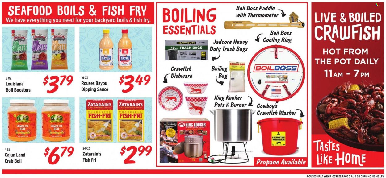 Rouses Markets (AL, LA, MS) Weekly Ad Flyer April 1 to April 8