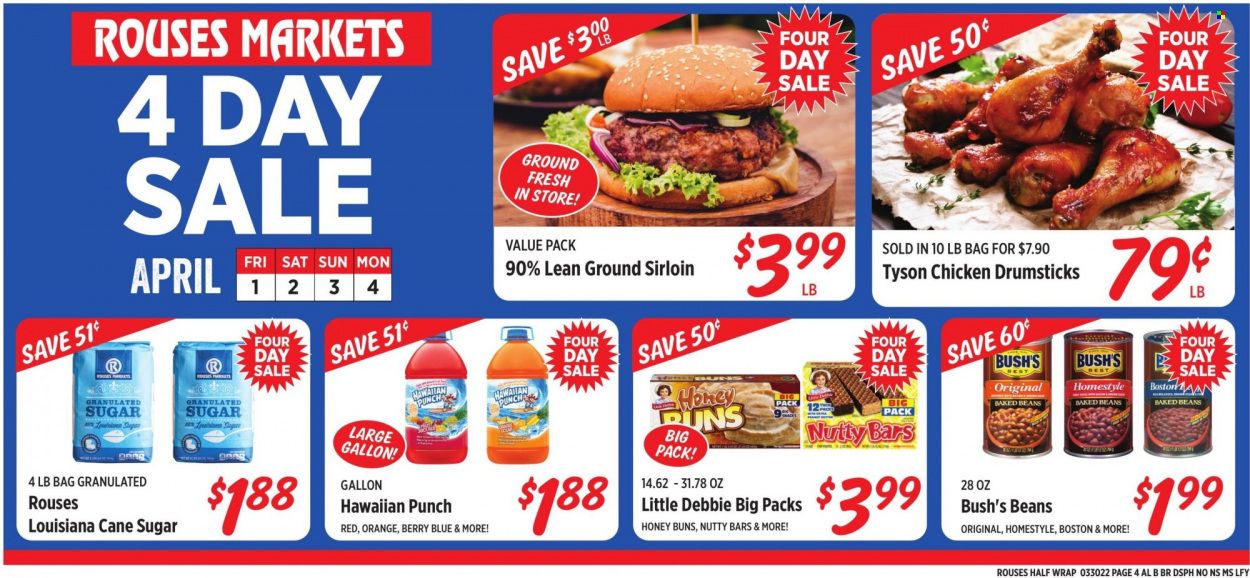 Rouses Markets (AL, LA, MS) Weekly Ad Flyer April 1 to April 8