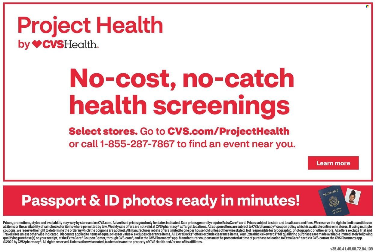 CVS Pharmacy Weekly Ad Flyer April 1 to April 8