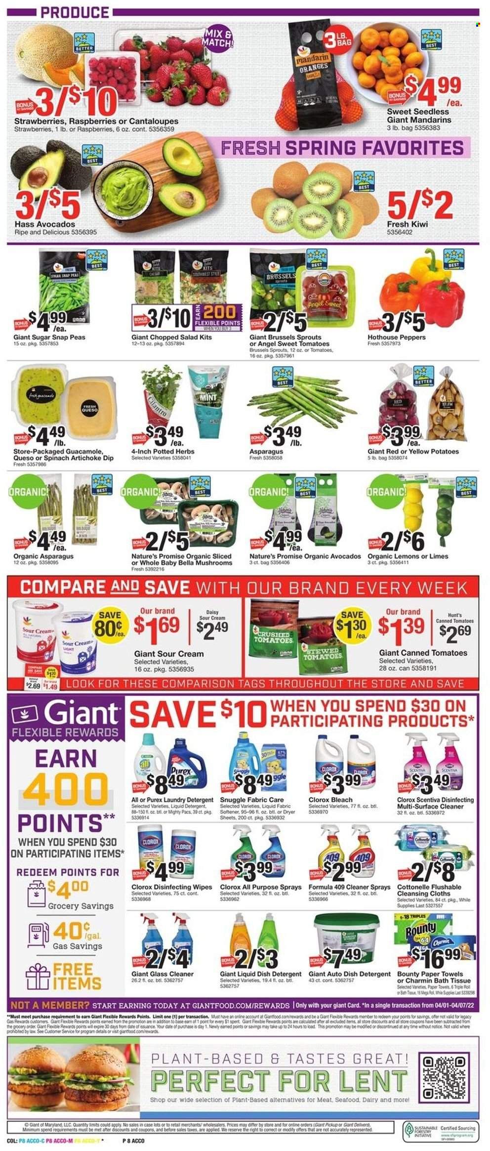 Giant Food (DE, MD, VA) Weekly Ad Flyer April 1 to April 8
