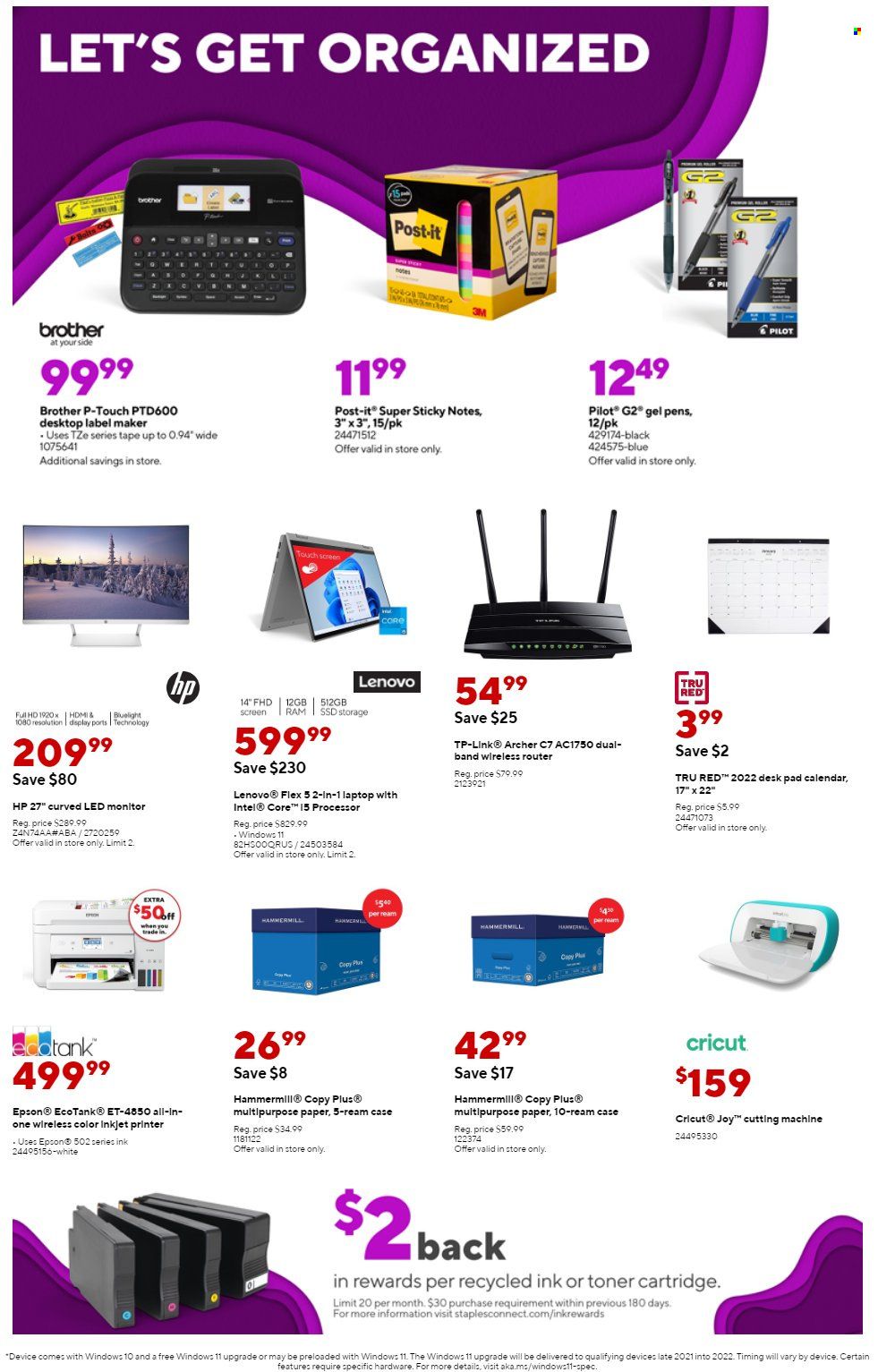 Staples Weekly Ad Flyer April 1 to April 8