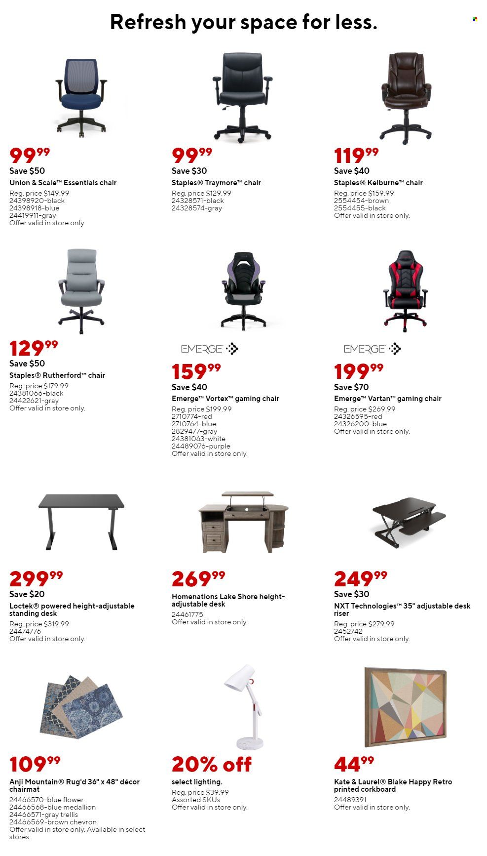 Staples Weekly Ad Flyer April 1 to April 8