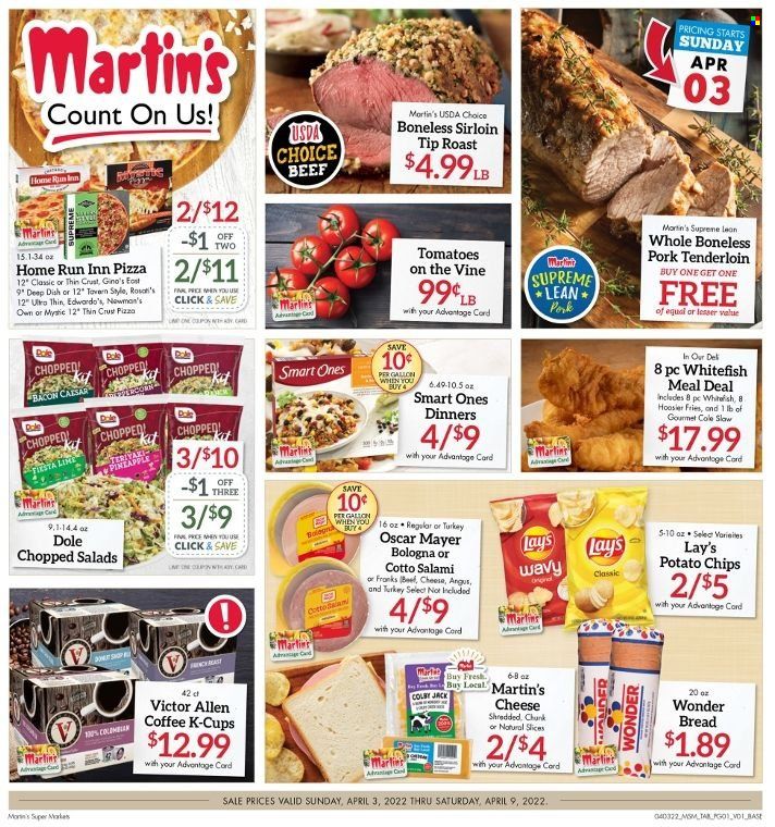 Martin’s (IN, MI) Weekly Ad Flyer April 1 to April 8