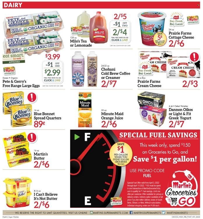 Martin’s (IN, MI) Weekly Ad Flyer April 1 to April 8