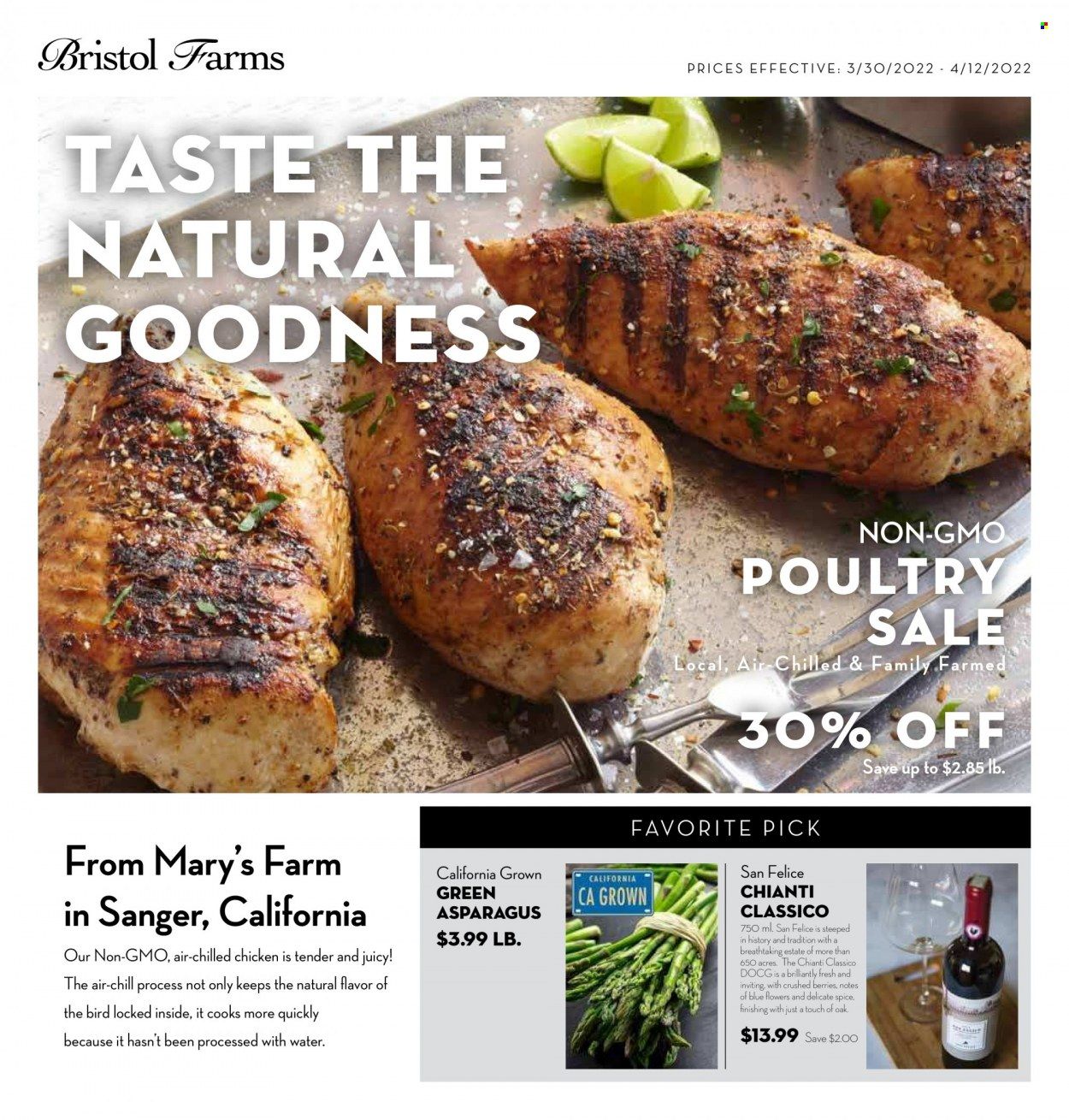 Bristol Farms (CA) Weekly Ad Flyer April 1 to April 8
