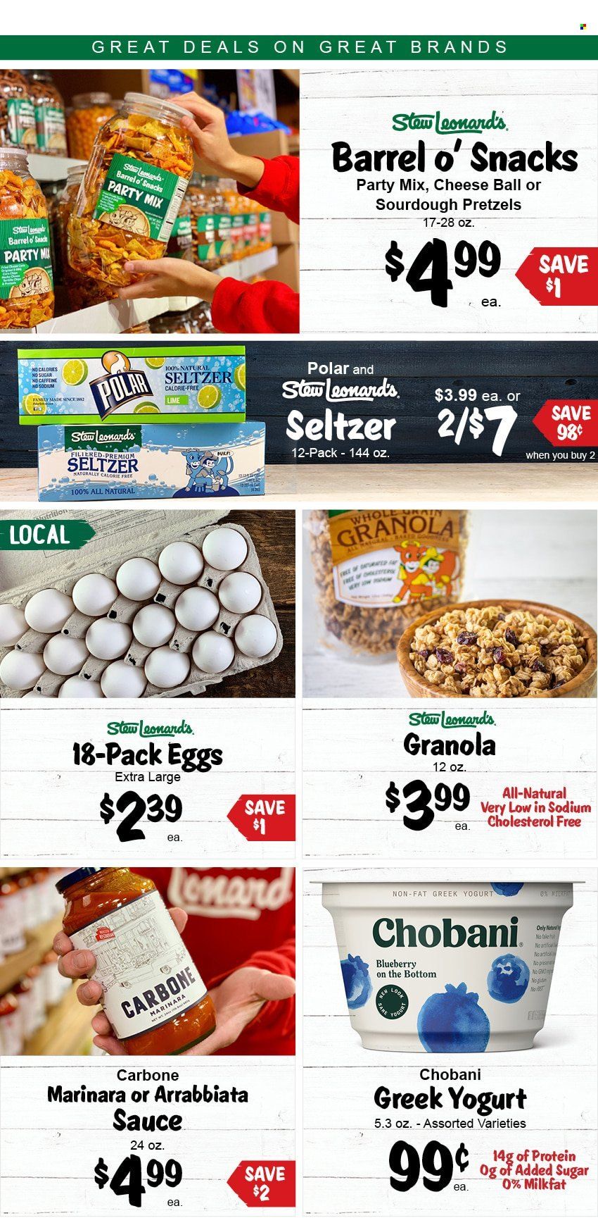 Stew Leonard's (CT, NJ, NY) Weekly Ad Flyer April 1 to April 8