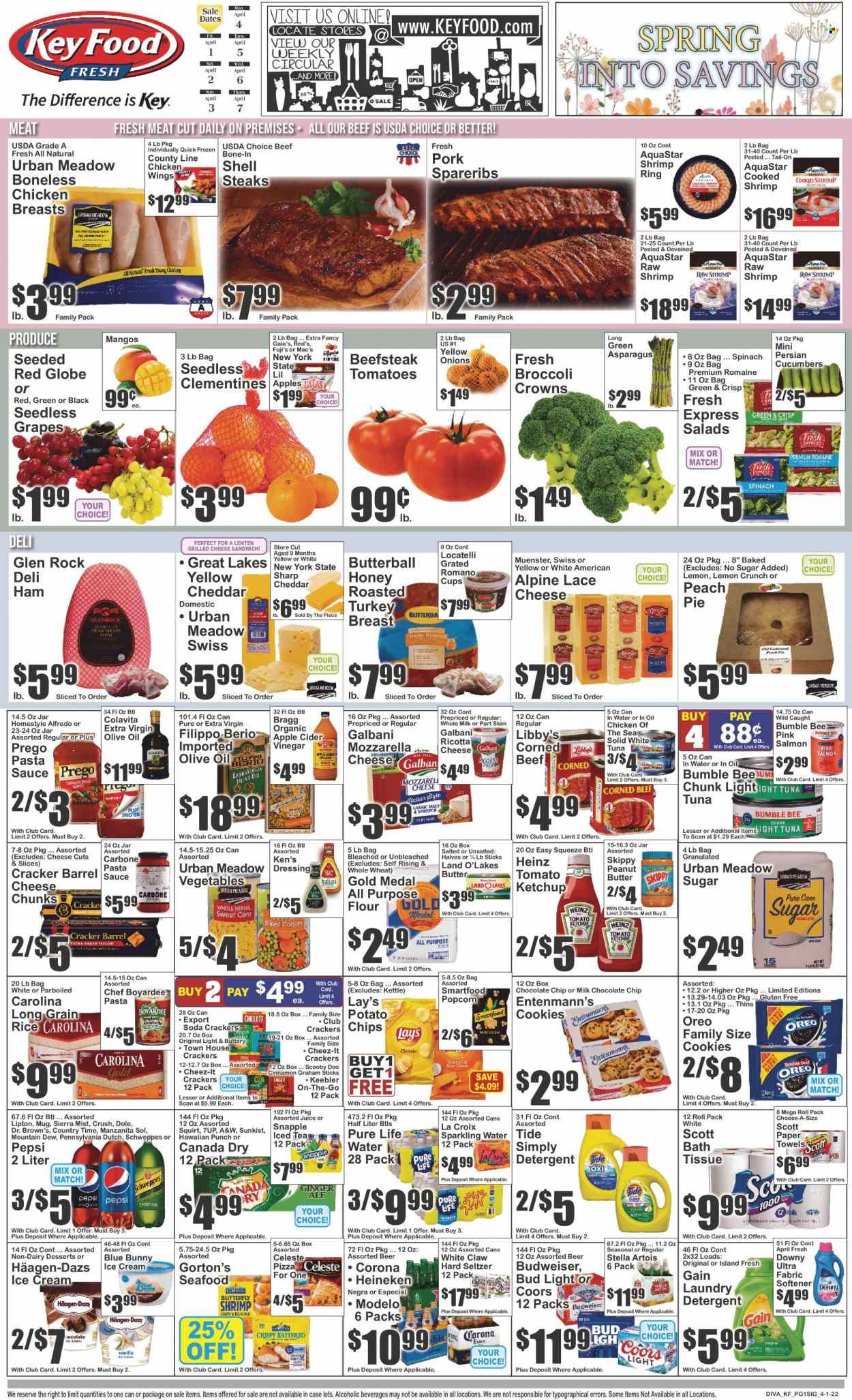 Key Food (NY) Weekly Ad Flyer April 1 to April 8