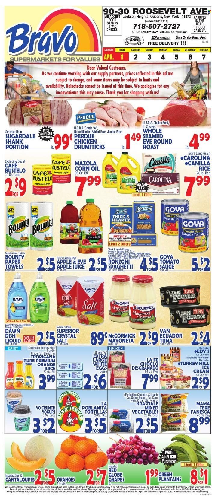 Bravo Supermarkets (CT, FL, MA, NJ, NY, PA) Weekly Ad Flyer April 1 to April 8