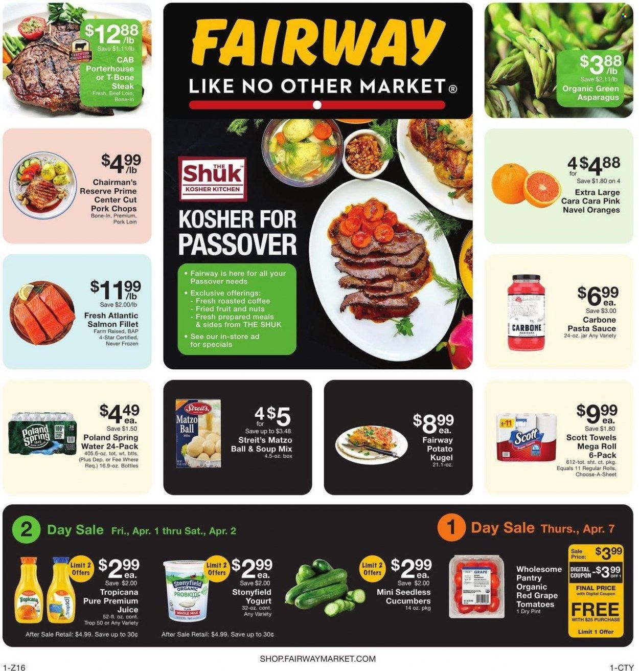 Fairway Market (CT, NJ, NY) Weekly Ad Flyer April 1 to April 8