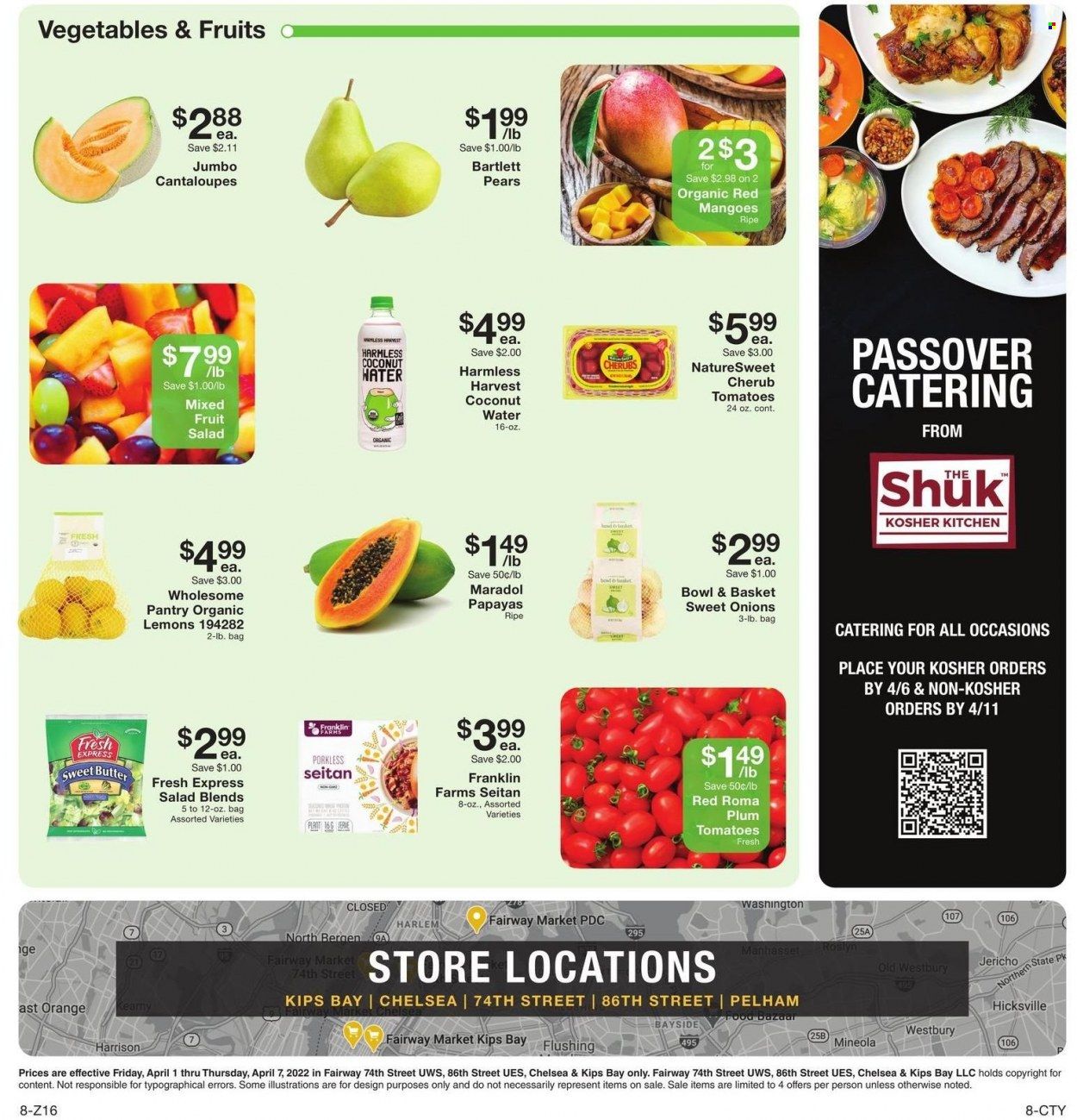 Fairway Market (CT, NJ, NY) Weekly Ad Flyer April 1 to April 8