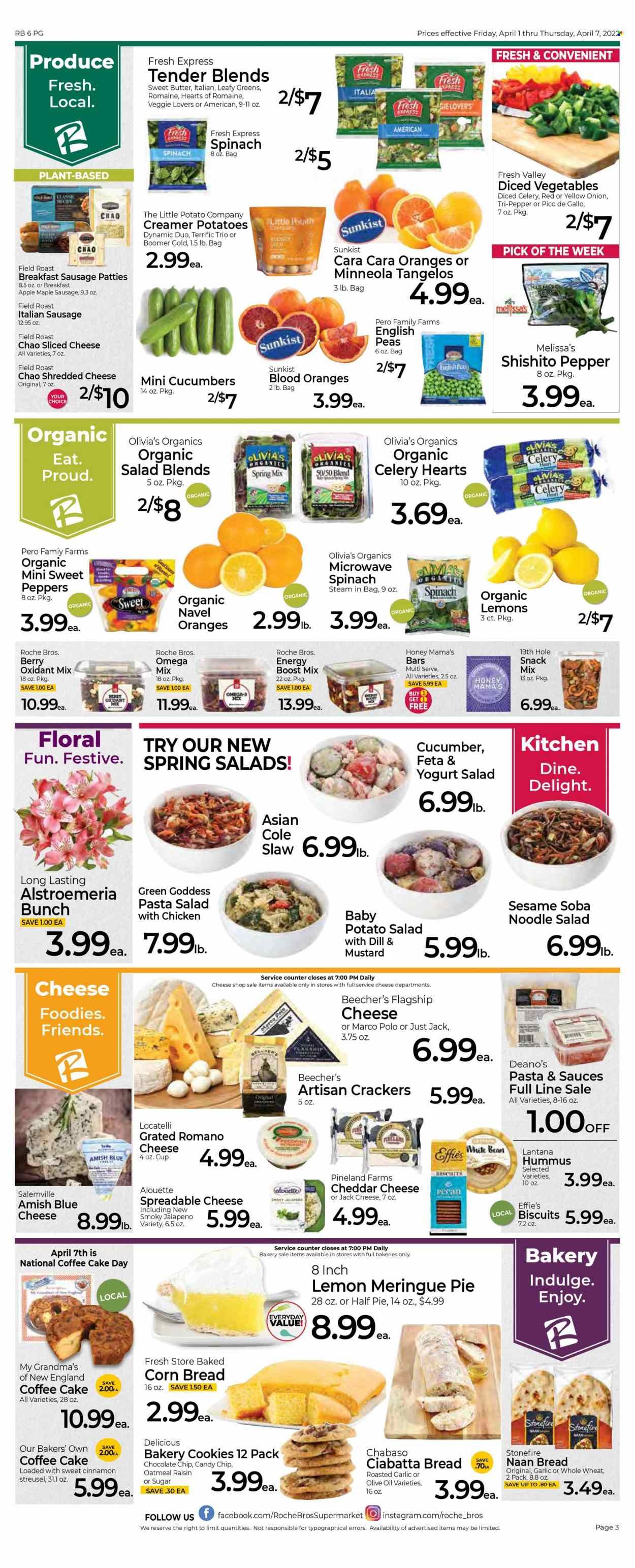 Roche Bros. (MA) Weekly Ad Flyer April 1 to April 8