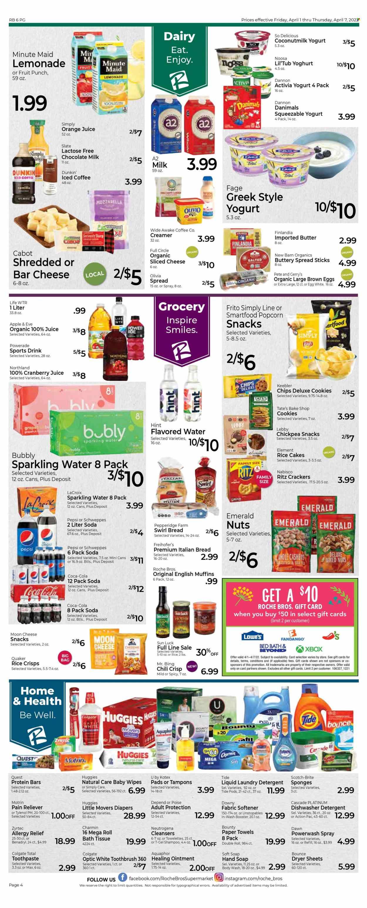 Roche Bros. (MA) Weekly Ad Flyer April 1 to April 8