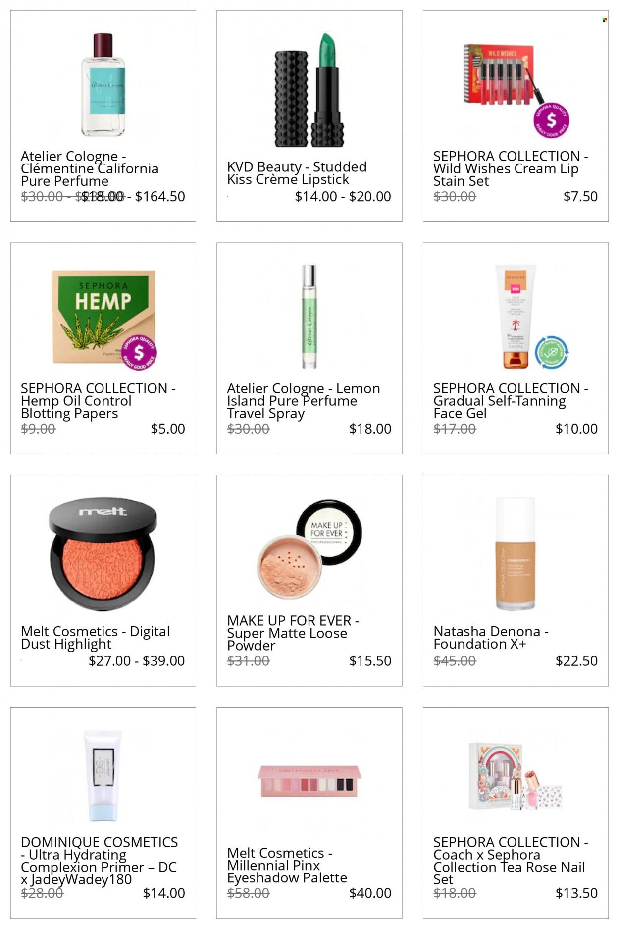 Sephora Weekly Ad Flyer April 1 to April 8