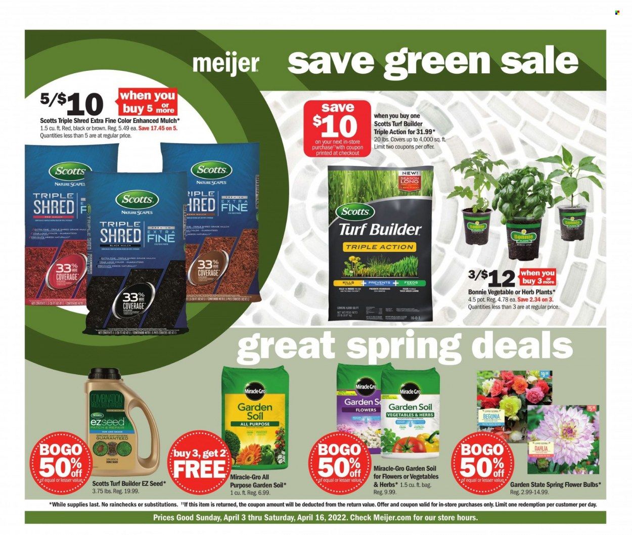 Meijer (IL, IN, KY, MI, OH, WI) Weekly Ad Flyer April 1 to April 8