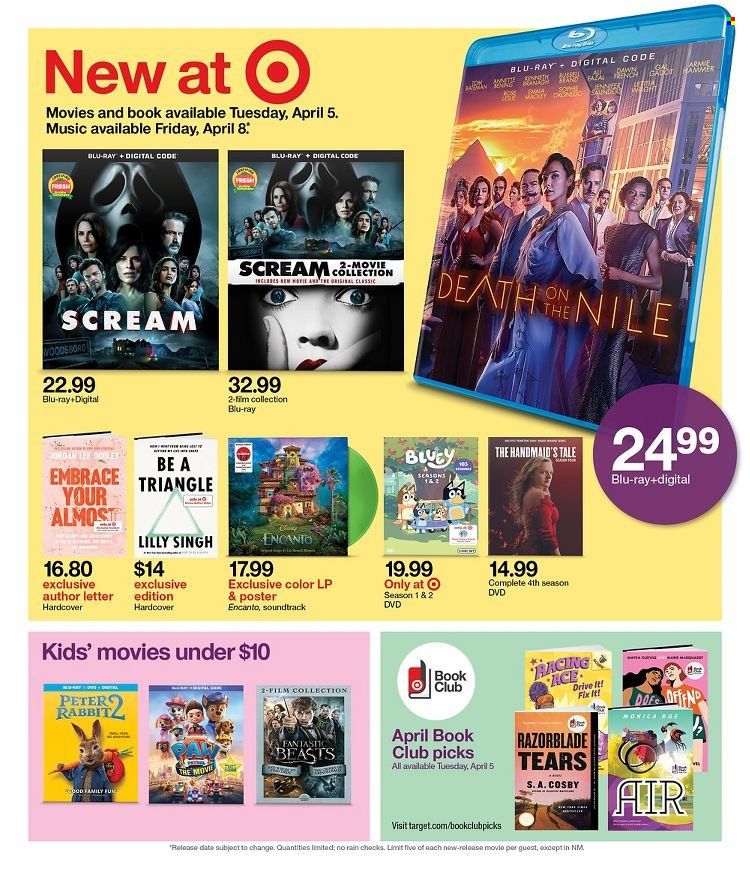 Target Weekly Ad Flyer April 1 to April 8