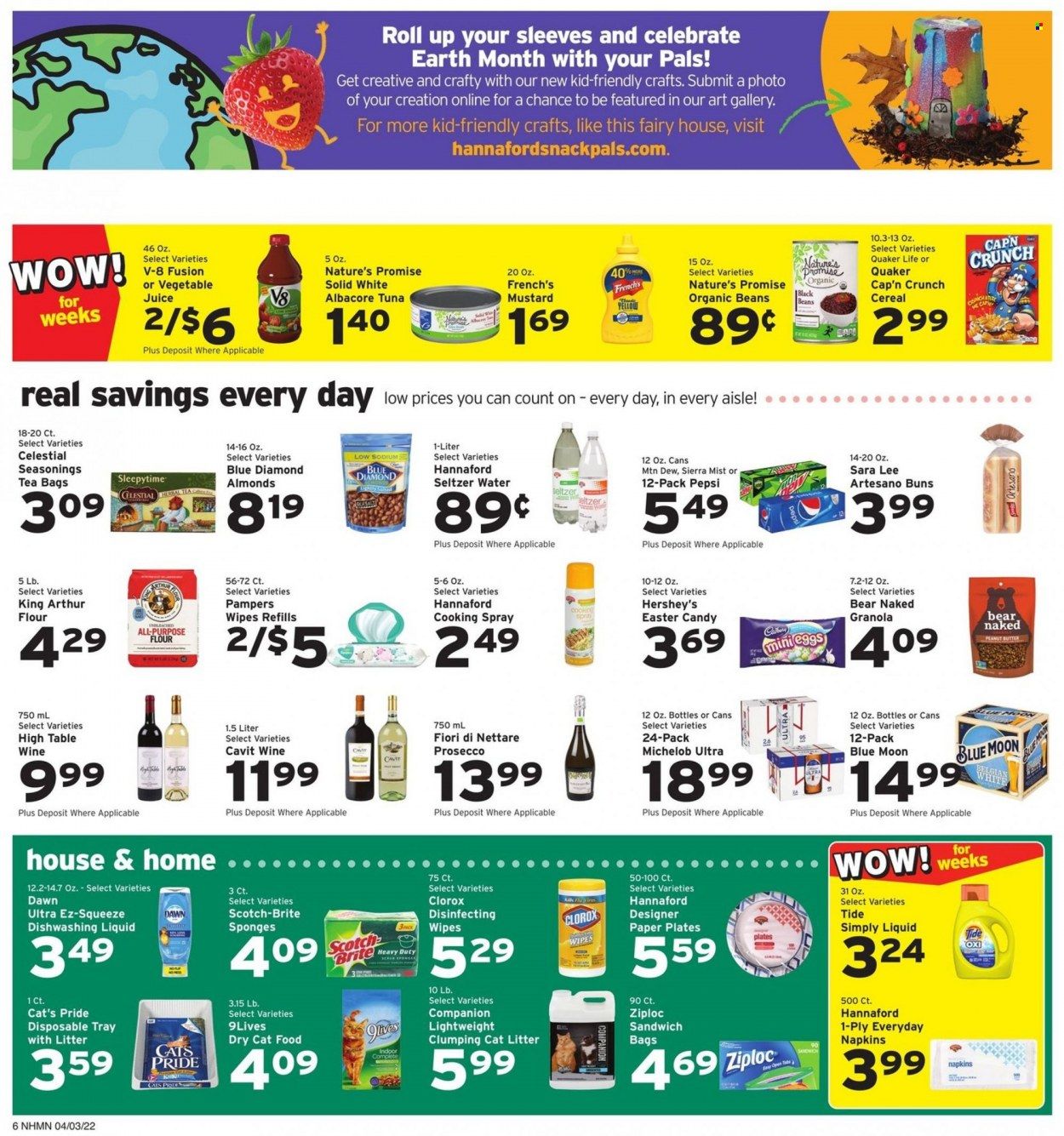 Hannaford (NH) Weekly Ad Flyer April 3 to April 10