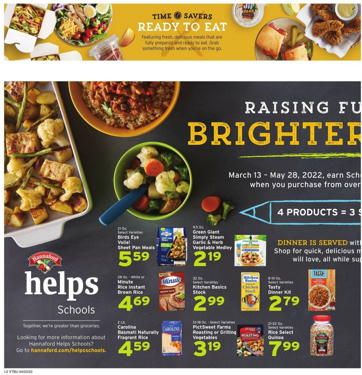 Hannaford (VT) Weekly Ad Flyer April 3 to April 10
