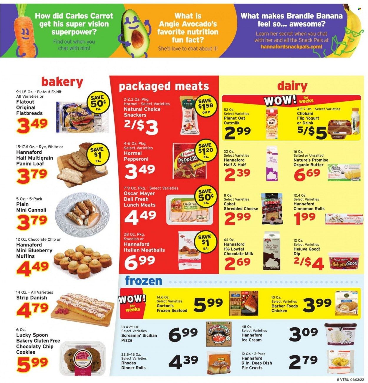 Hannaford (VT) Weekly Ad Flyer April 3 to April 10