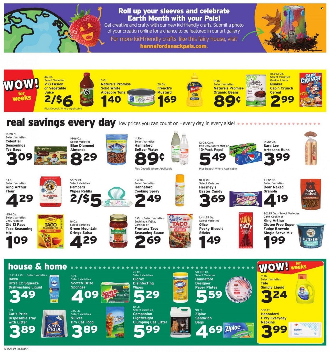 Hannaford (ME) Weekly Ad Flyer April 3 to April 10
