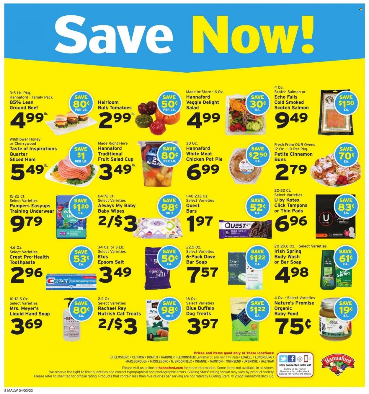 Hannaford (ME) Weekly Ad Flyer April 3 to April 10