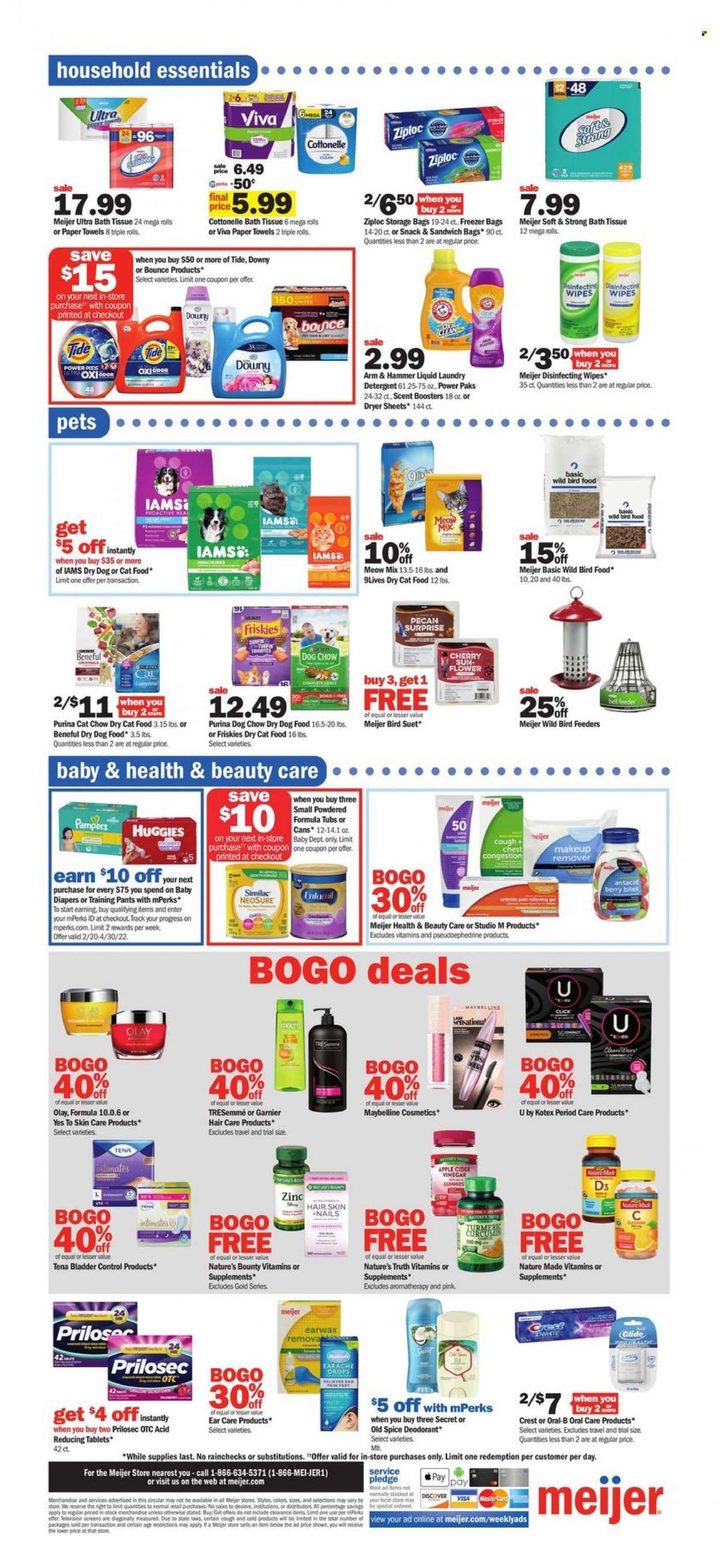 Meijer (OH) Weekly Ad Flyer April 3 to April 10