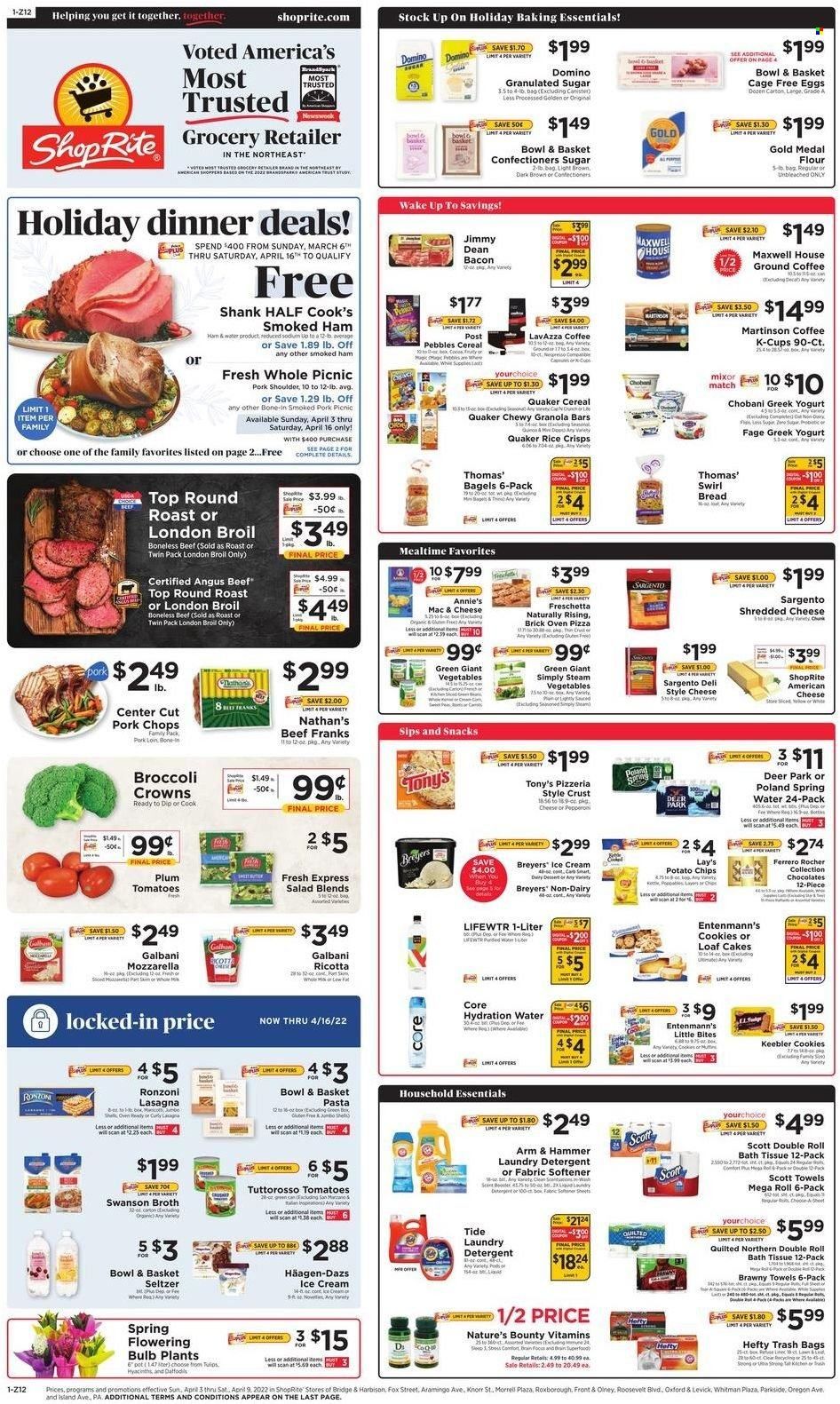 ShopRite (CT, DE, MD, NJ, NY, PA) Weekly Ad Flyer April 3 to April 10