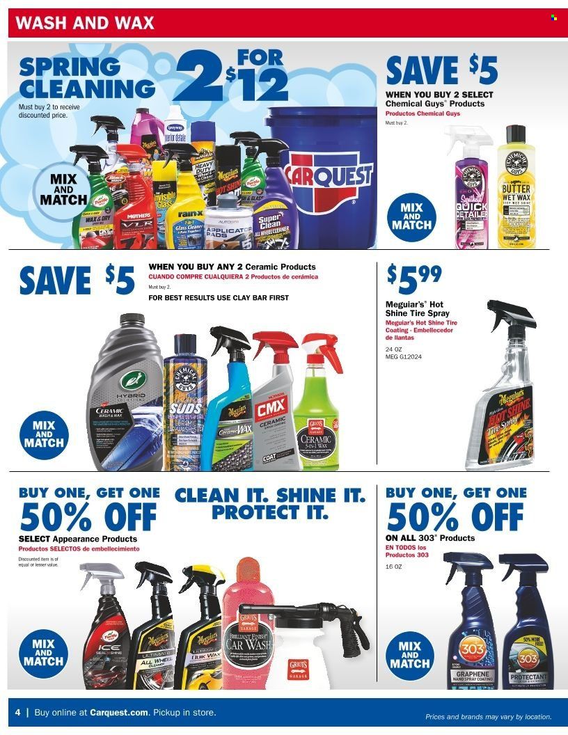 Carquest Weekly Ad Flyer April 3 to April 10