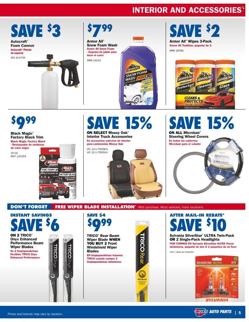 Carquest Weekly Ad Flyer April 3 to April 10
