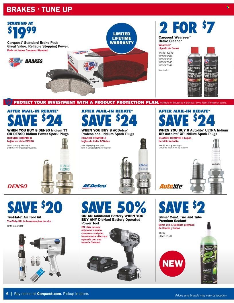 Carquest Weekly Ad Flyer April 3 to April 10
