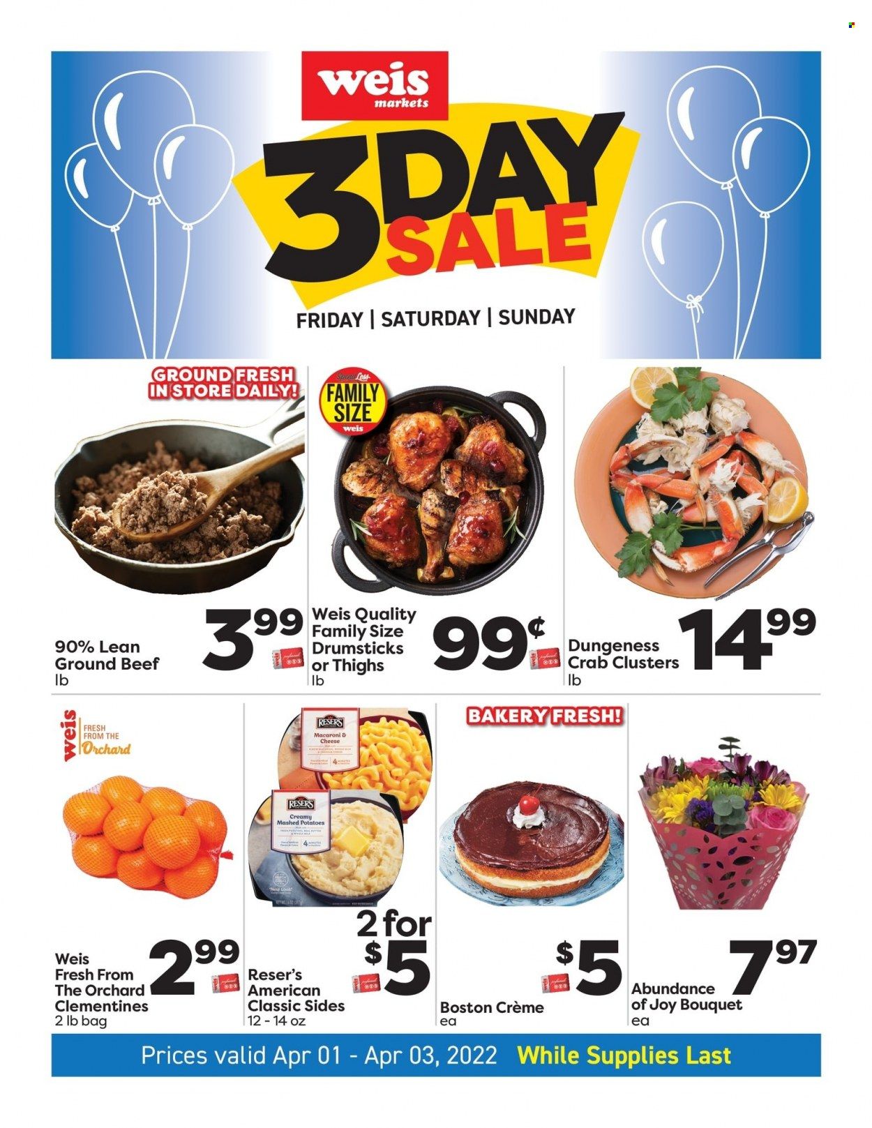 Weis (MD, NY, PA) Weekly Ad Flyer April 3 to April 10
