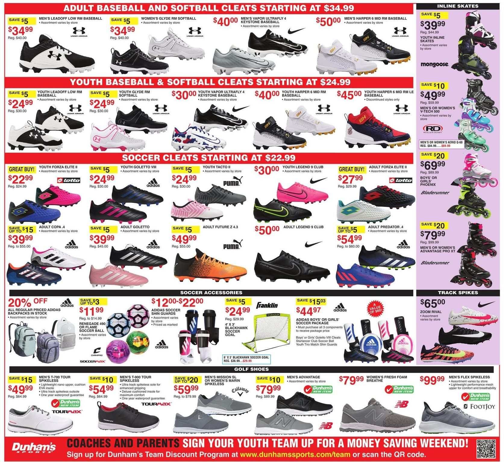 Dunham's Sports Weekly Ad Flyer April 3 to April 10
