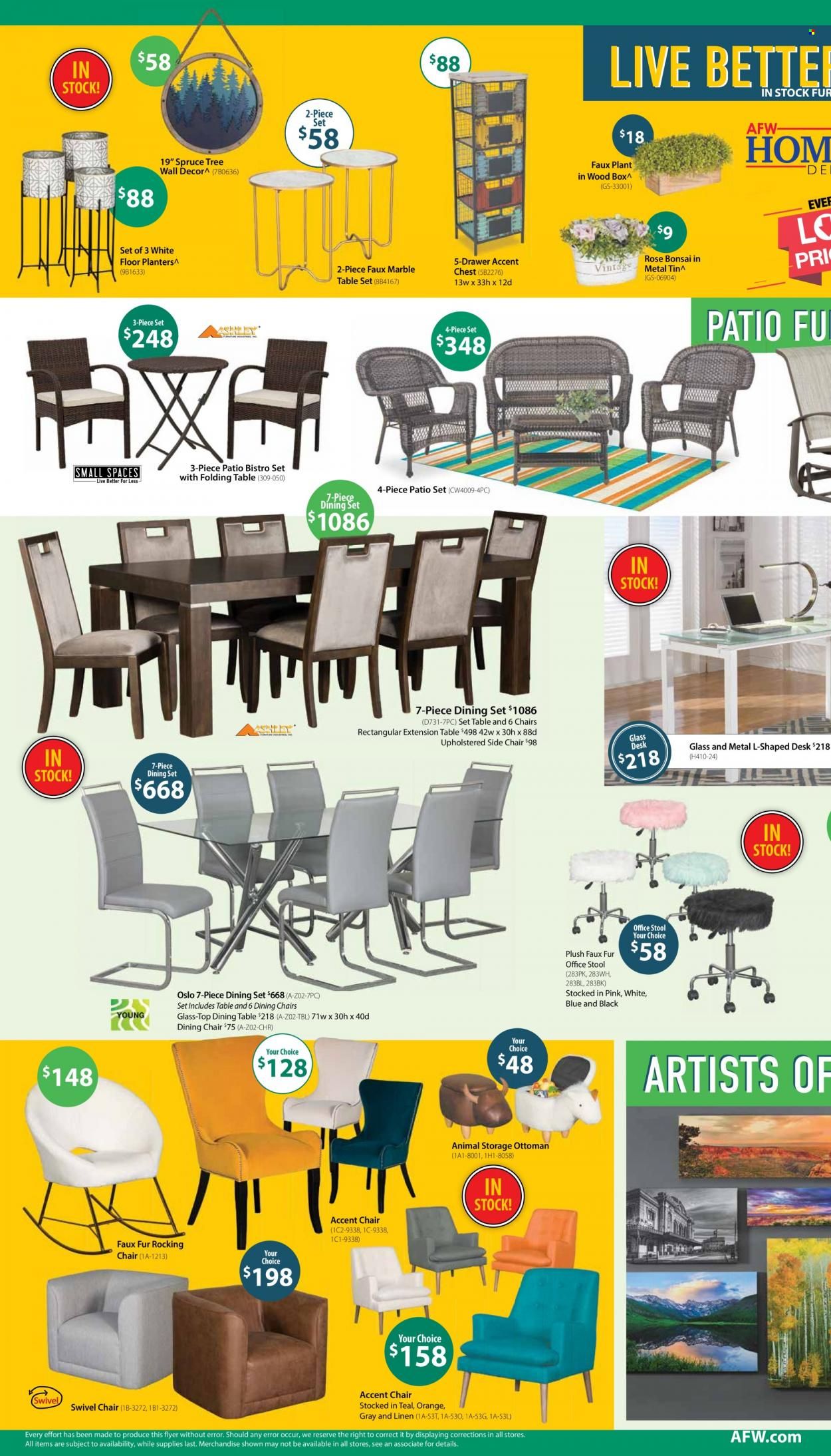 American Furniture Warehouse (AZ, CO, TX) Weekly Ad Flyer April 3 to April 10