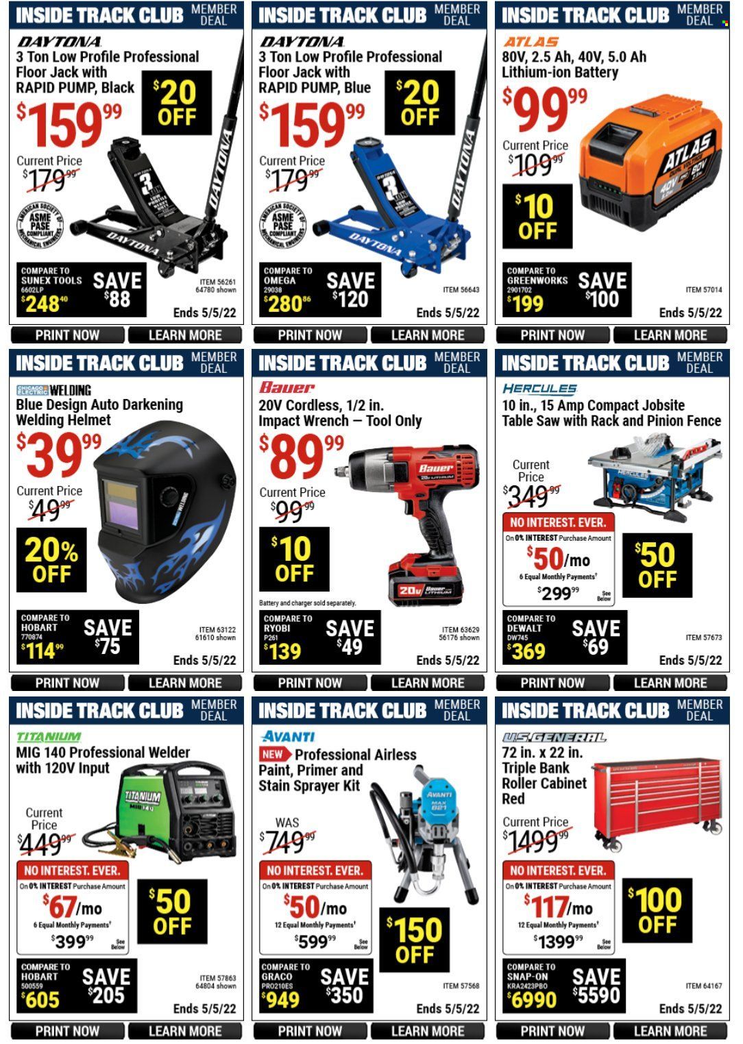 Harbor Freight Weekly Ad Flyer April 3 to April 10