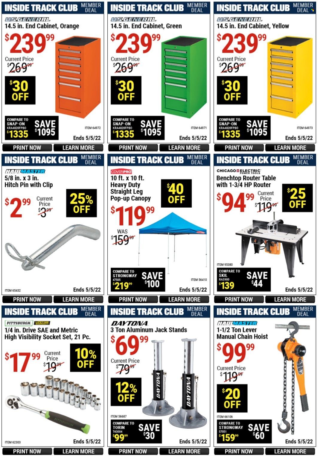 Harbor Freight Weekly Ad Flyer April 3 to April 10