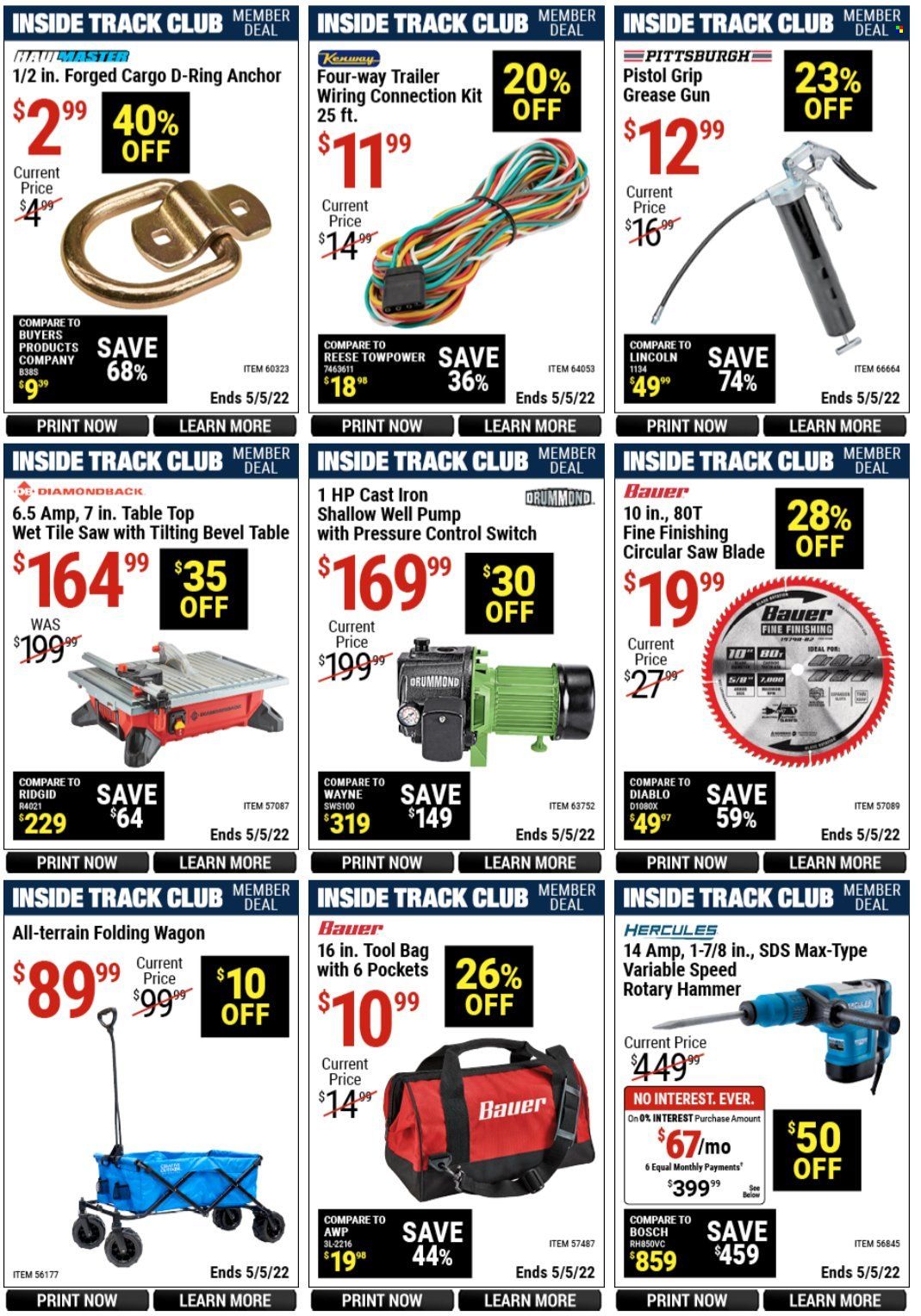 Harbor Freight Weekly Ad Flyer April 3 to April 10