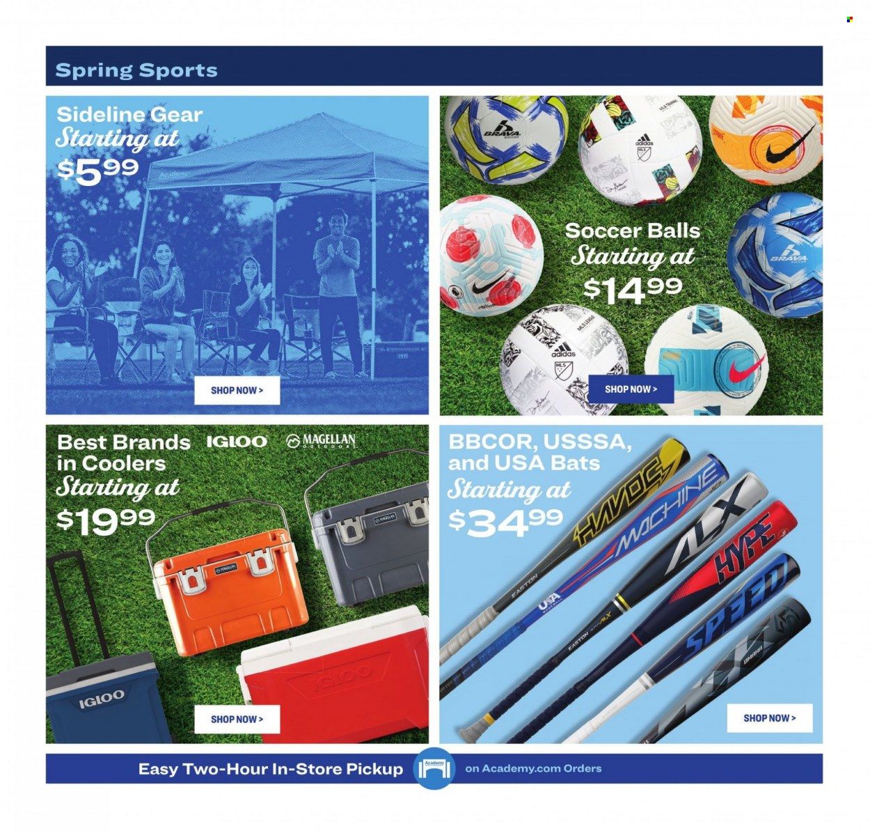 Academy Sports (AL, AR, GA, LA, MO, NC, SC, TN, TX) Weekly Ad Flyer April 3 to April 10