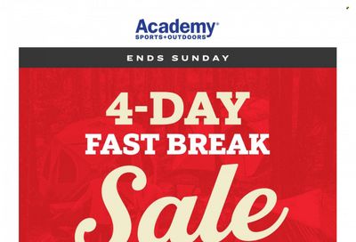 Academy Sports (AL, AR, GA, LA, MO, NC, SC, TN, TX) Weekly Ad Flyer April 3 to April 10