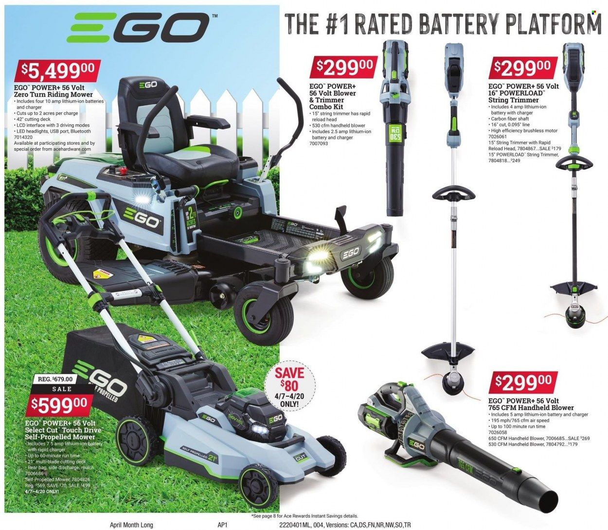 ACE Hardware Weekly Ad Flyer April 3 to April 10