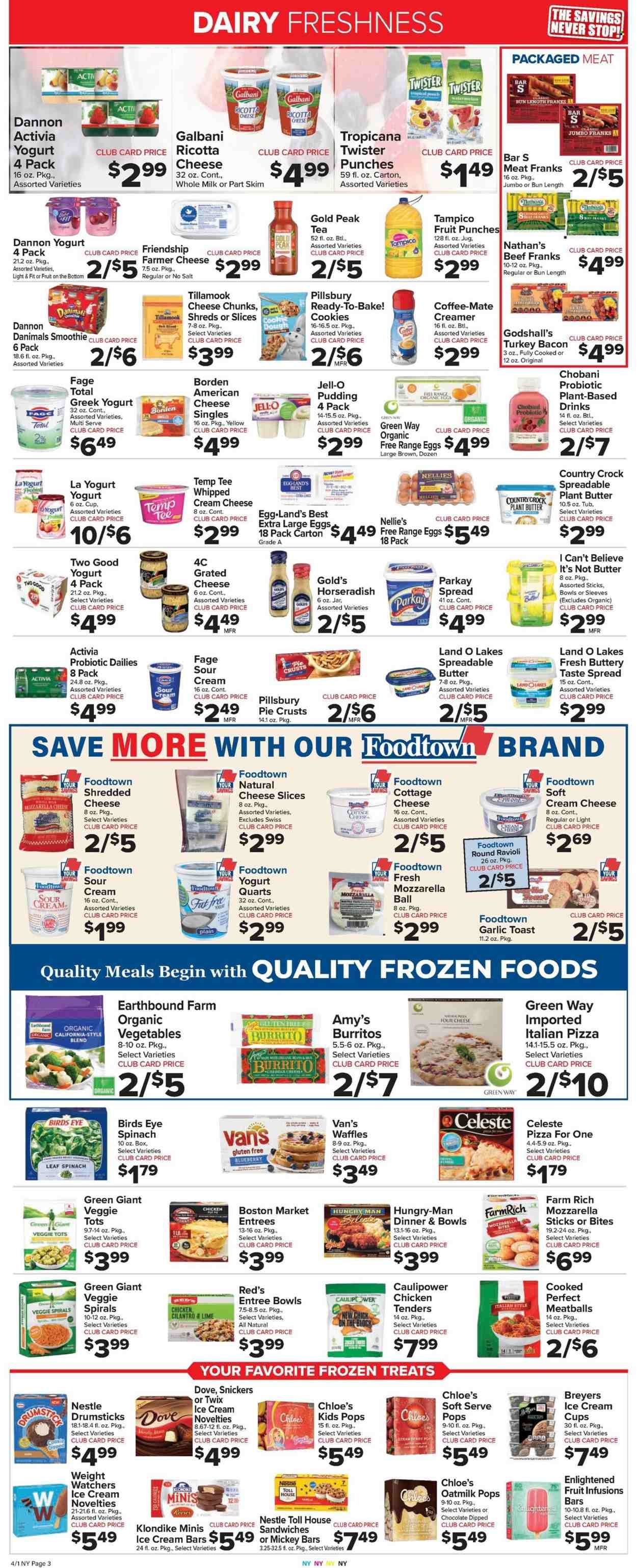 Foodtown (NJ, NY, PA) Weekly Ad Flyer April 3 to April 10