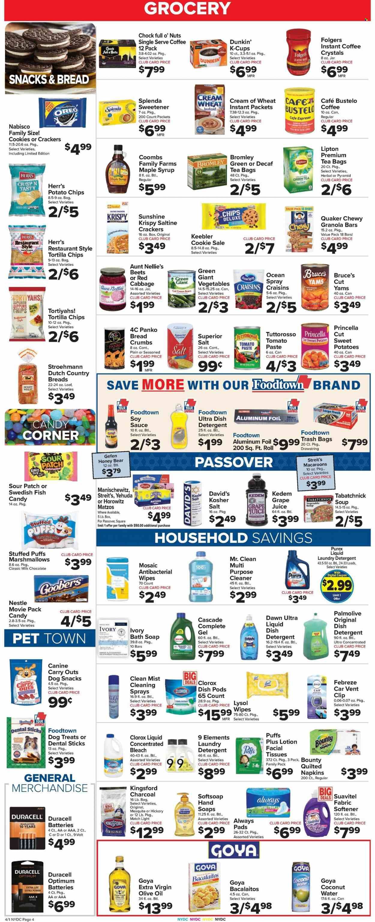 Foodtown (NJ, NY, PA) Weekly Ad Flyer April 3 to April 10