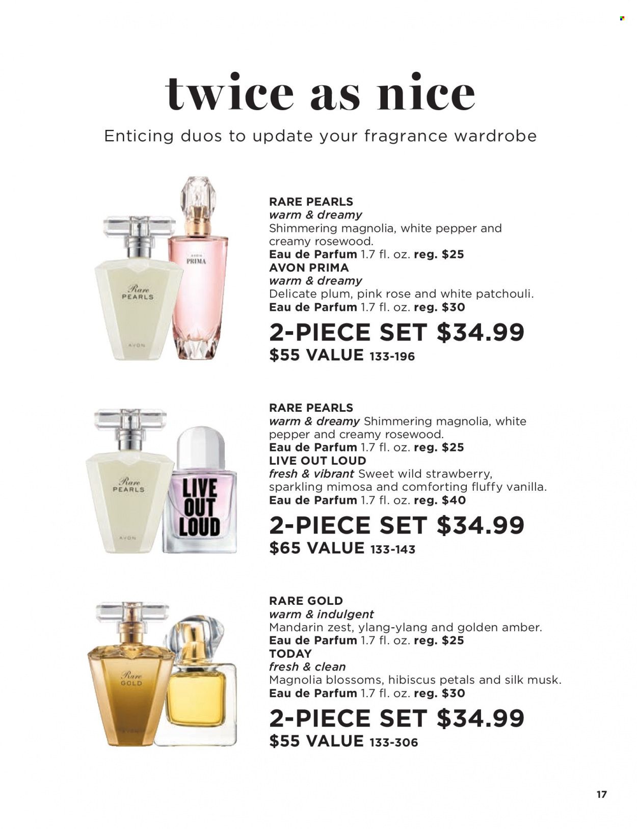Avon Weekly Ad Flyer April 3 to April 10
