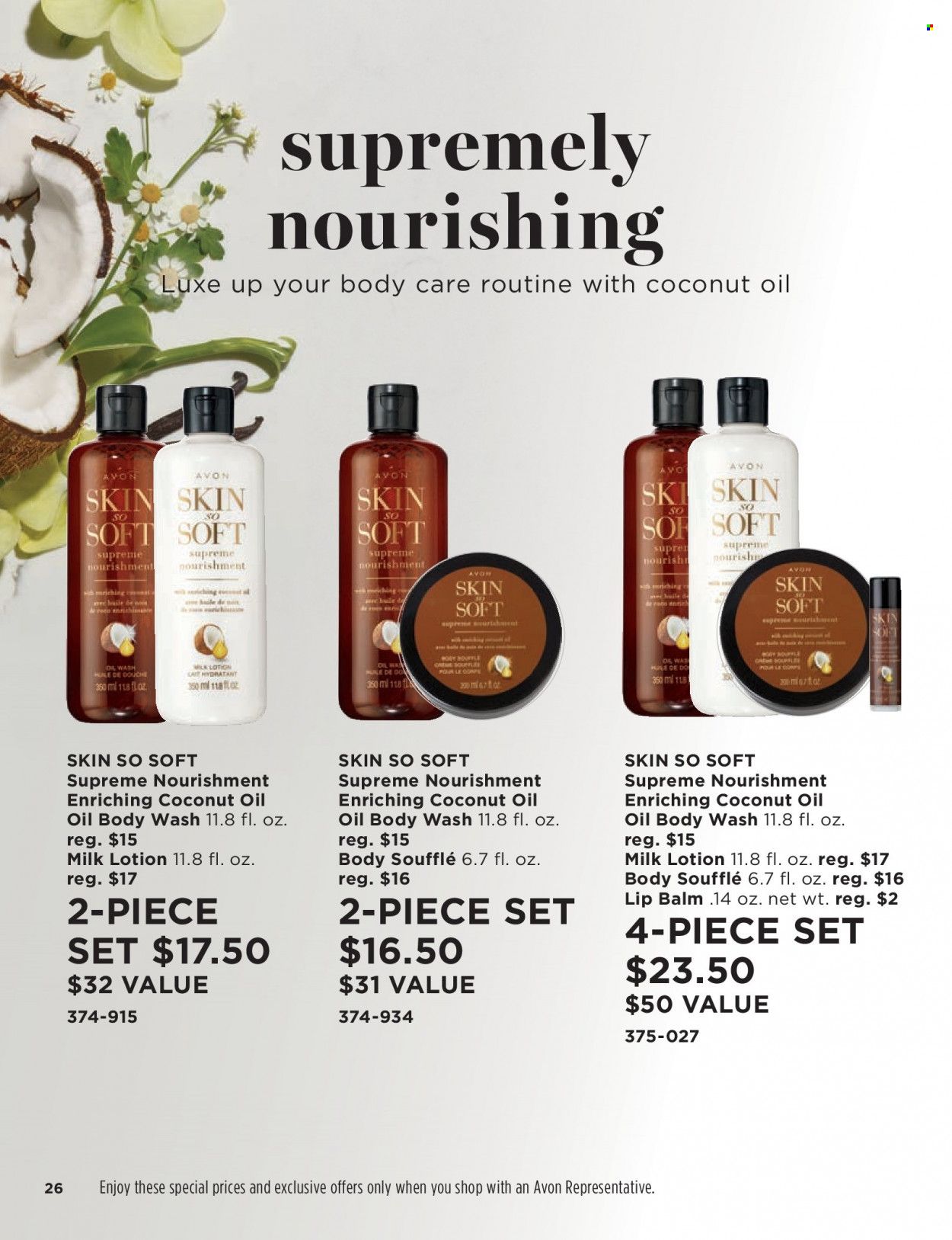 Avon Weekly Ad Flyer April 3 to April 10