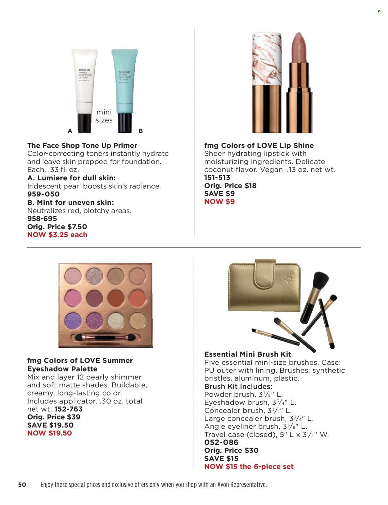 Avon Weekly Ad Flyer April 3 to April 10
