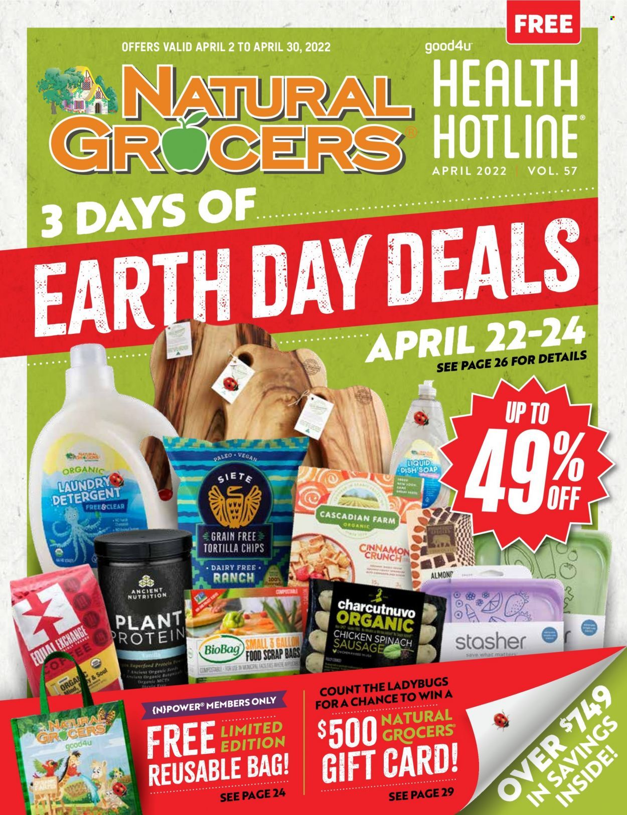 Natural Grocers Weekly Ad Flyer April 3 to April 10