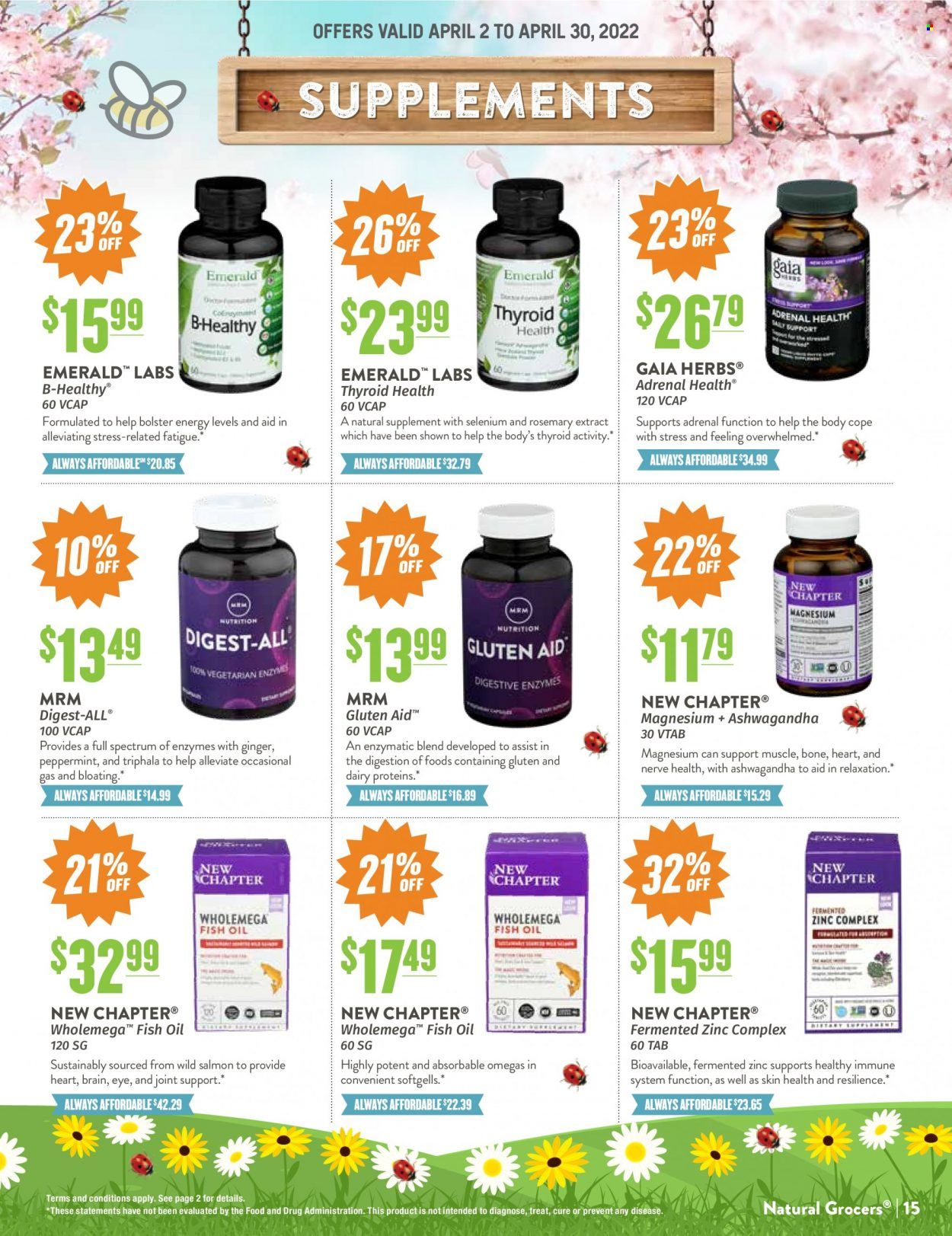 Natural Grocers Weekly Ad Flyer April 3 to April 10