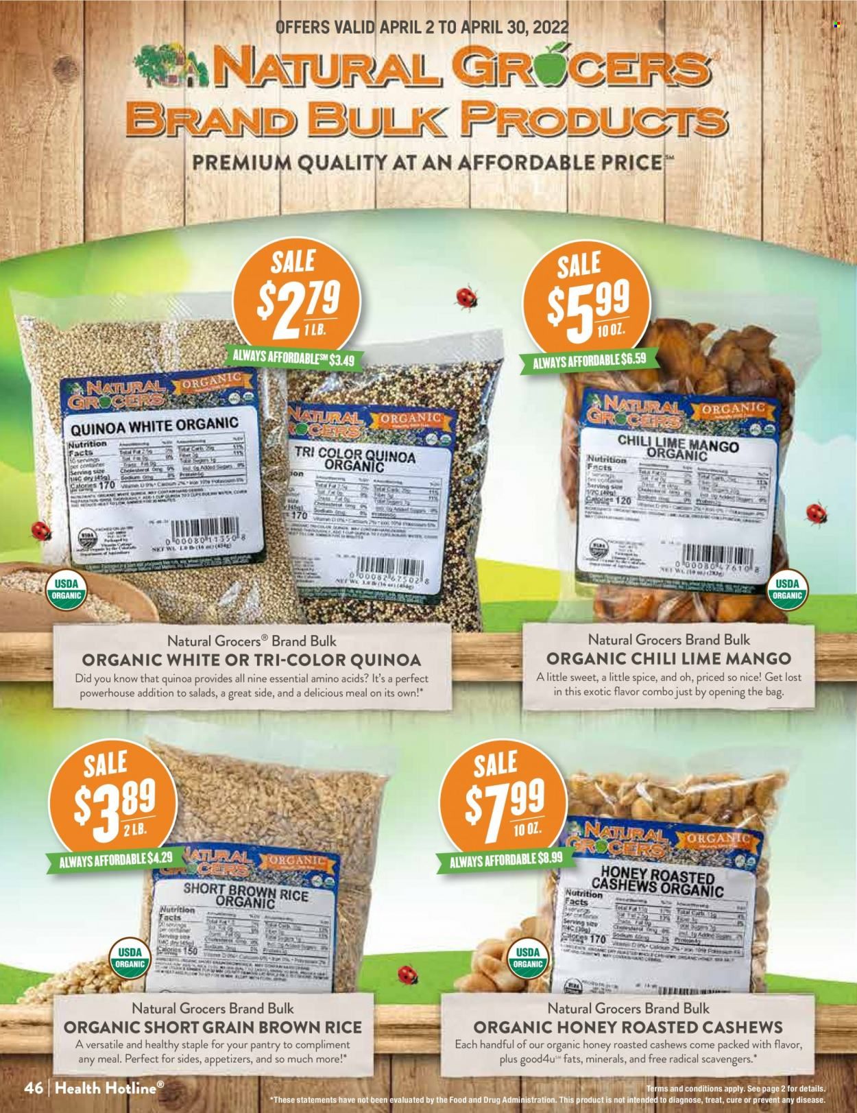 Natural Grocers Weekly Ad Flyer April 3 to April 10