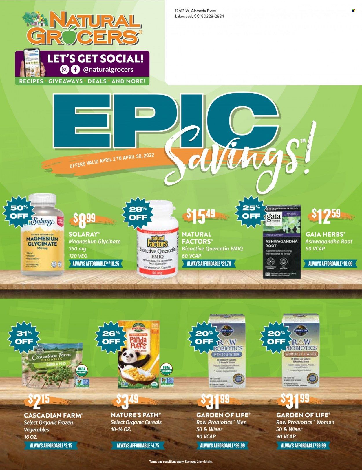 Natural Grocers Weekly Ad Flyer April 3 to April 10