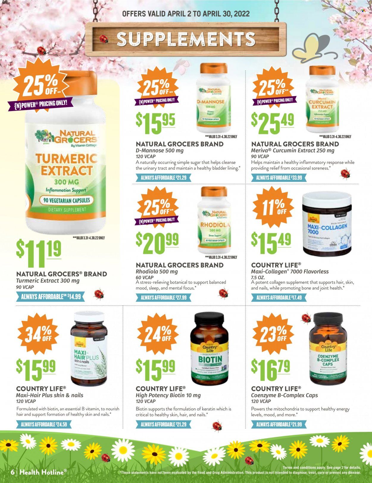Natural Grocers Weekly Ad Flyer April 3 to April 10