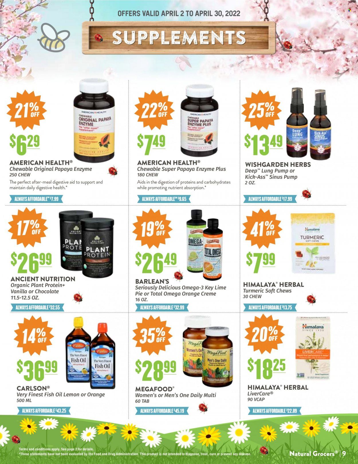 Natural Grocers Weekly Ad Flyer April 3 to April 10